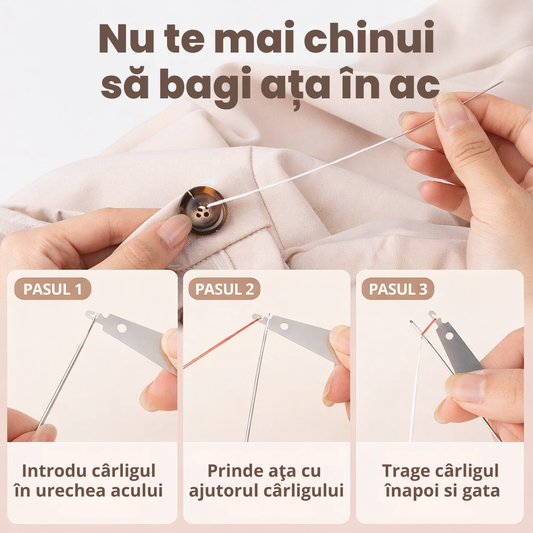 Set de Cusut Complet cu 34 Piese