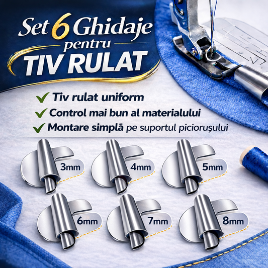 Ghidaje Metalice pentru Tiv Rulat