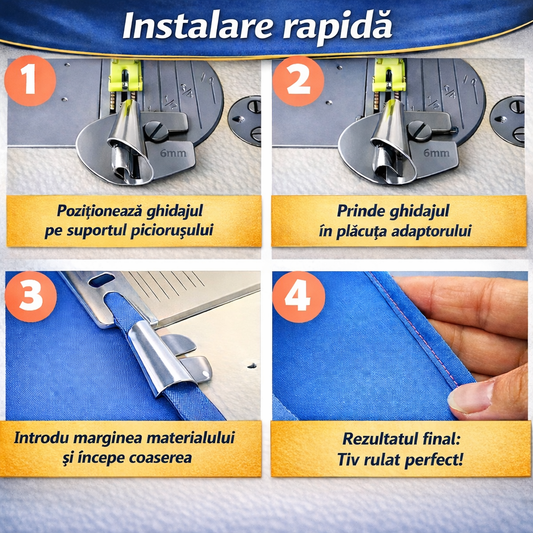 Ghidaje Metalice pentru Tiv Rulat