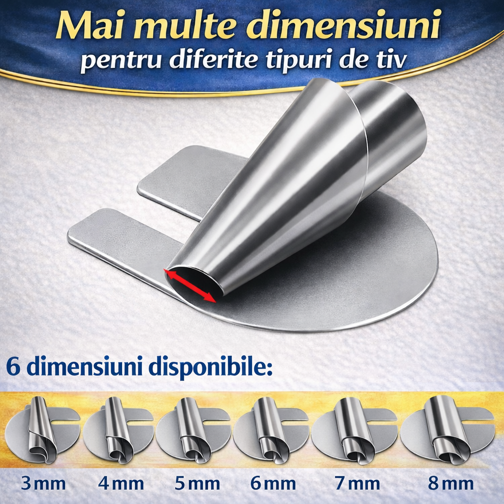 Ghidaje Metalice pentru Tiv Rulat
