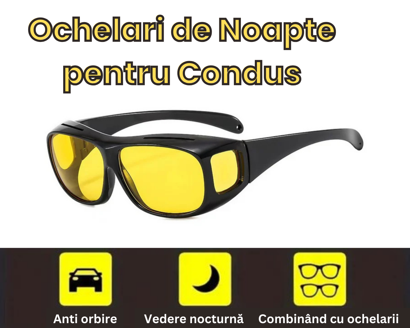 Ochelari de Noapte pentru Condus